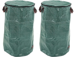 Sacos De Jardim Reutilizáveis Com Alça, Ecológicos Para Resíduos