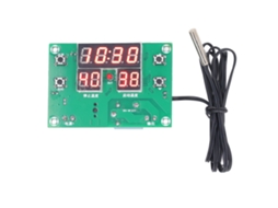 Módulo digital termostato painel controle temperatura temporizador lcd 24h dc 12v equipamentos industriais S/MARCA