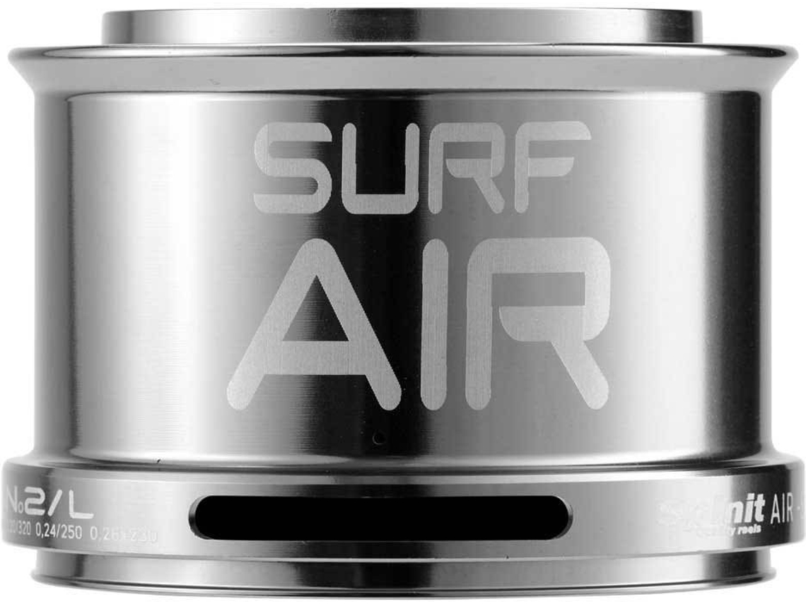 Bobina para Carreto SPINIT de Substituição Air Surf Prateado