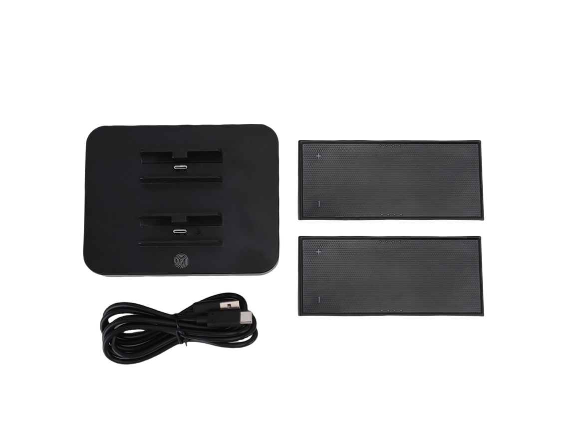 Base de transporte compatível com Nintendo Switch 2 Joystick com EOOCOO (4 compartimentos, transporte rápido magnético)