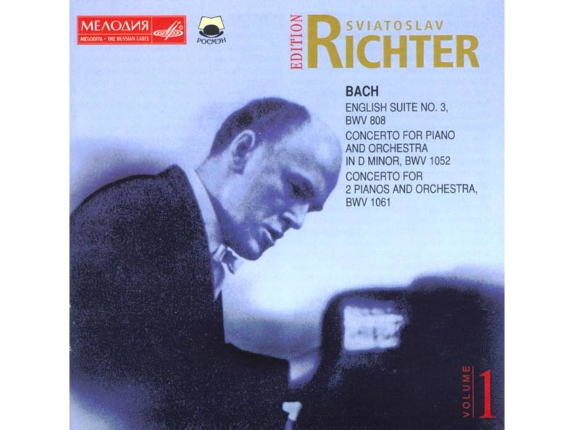 CD Richter,S./Sanderling,K./MOKO/ - S.Richter Ed.1: Engl.Suite/+ (1CD)