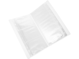 Garneck Álbum De Cartes Transparent Rigide Pp Protège Billets Avion Et Cartes Postales Rangement Anti