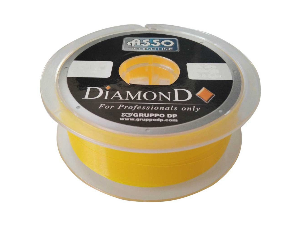 Monofilamento Diamond 150 M Amarelo 0.180 Mmasso