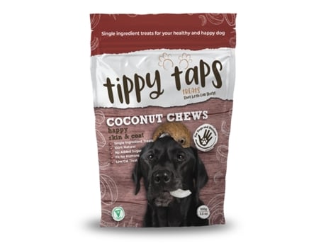 Tippy Taps Treats Coconut Chews 4 x 100g