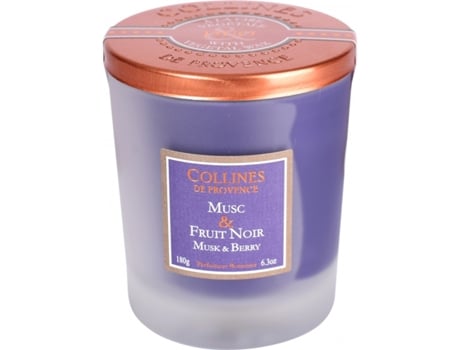 Vela Perfumada COLLINES DE PROVENCE Duos Musk And Berry 180Gr