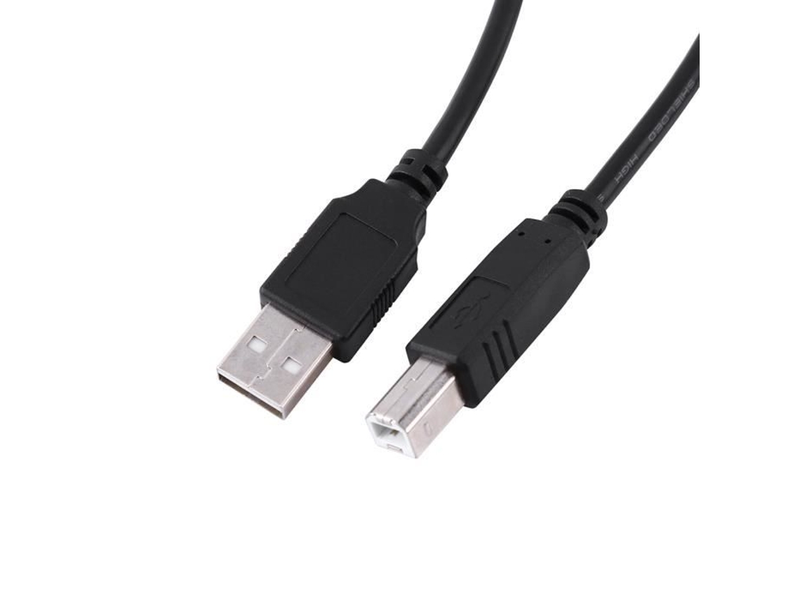 Cabo de Impressora HURRISE Usb 2.0 de 180 Cm Tipo a Macho para B Macho de Alta Velocidade