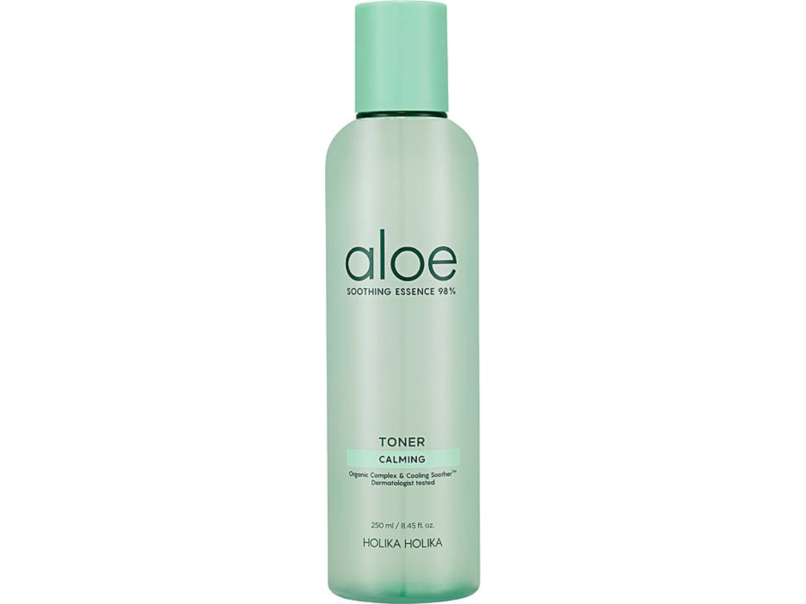 Tónico Calmante HOLIKA HOLIKA Aloe Soothing Essence 98% Toner (250ml)