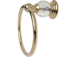 Suporte Para Toalhas Gleavi Em Aço Inoxidável Com Anel, Design Dourado Que Economiza Espaço, Ideal Para Banheiros