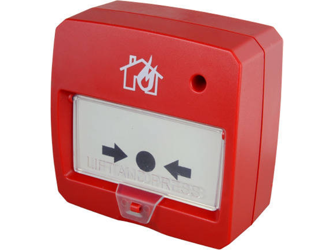 Botão de Alarme de Incêndio DMTECH DMT-D9000-MCP-R