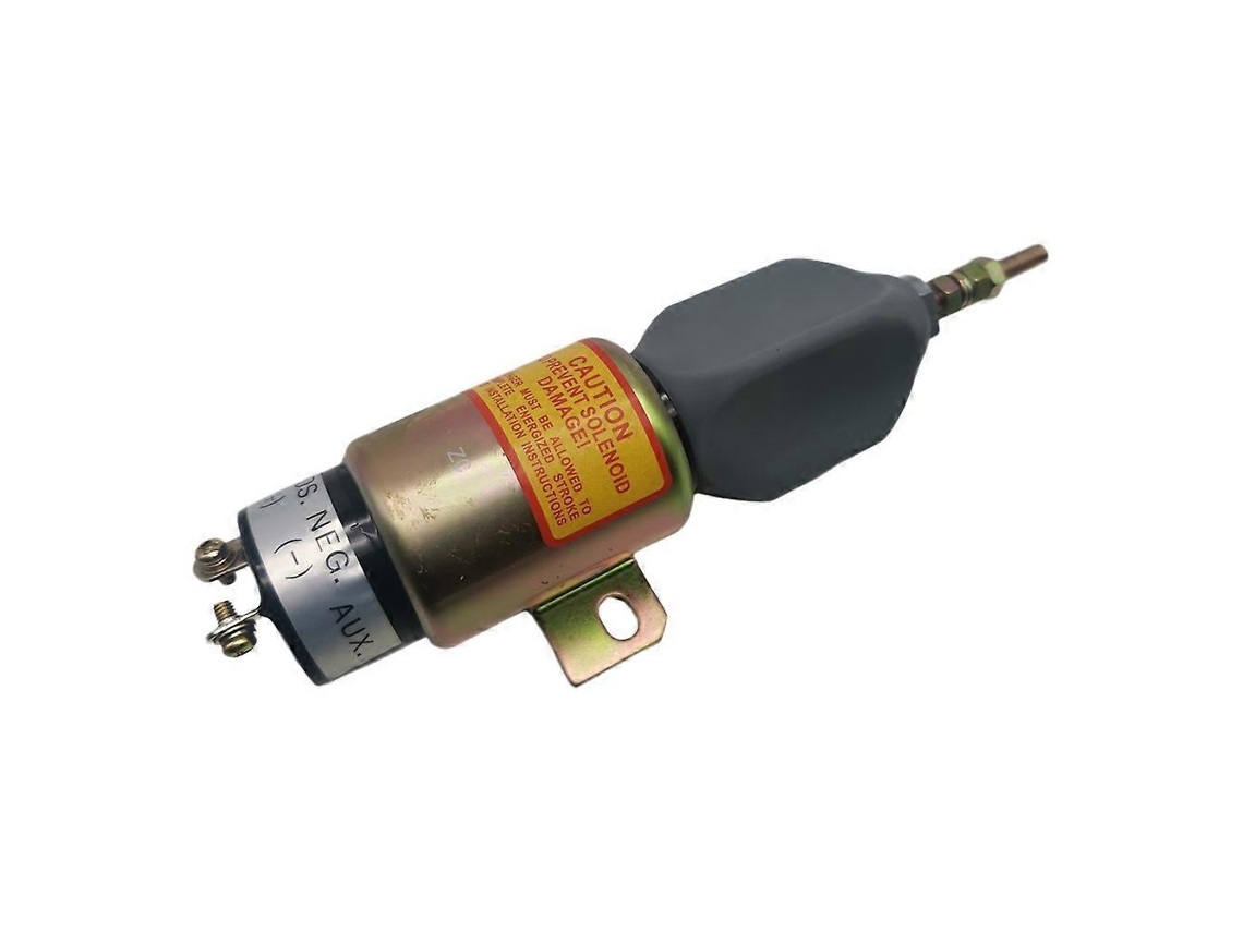 1751-12e2u1b1 Excavator Diesel Fuel Cut-off Válvula Solenoide Sa-4984-12 77402 Para S40 S45 S60 Shutdown Stop Válvula Solenoide
