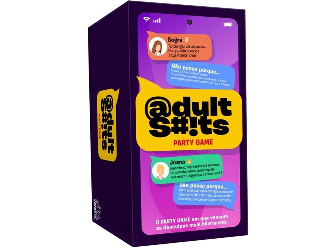 Jogo de Tabuleiro CREATIVE TOYS Adult Shits (Idade Mínima: 16 Anos - Dificuldade: Baixa)