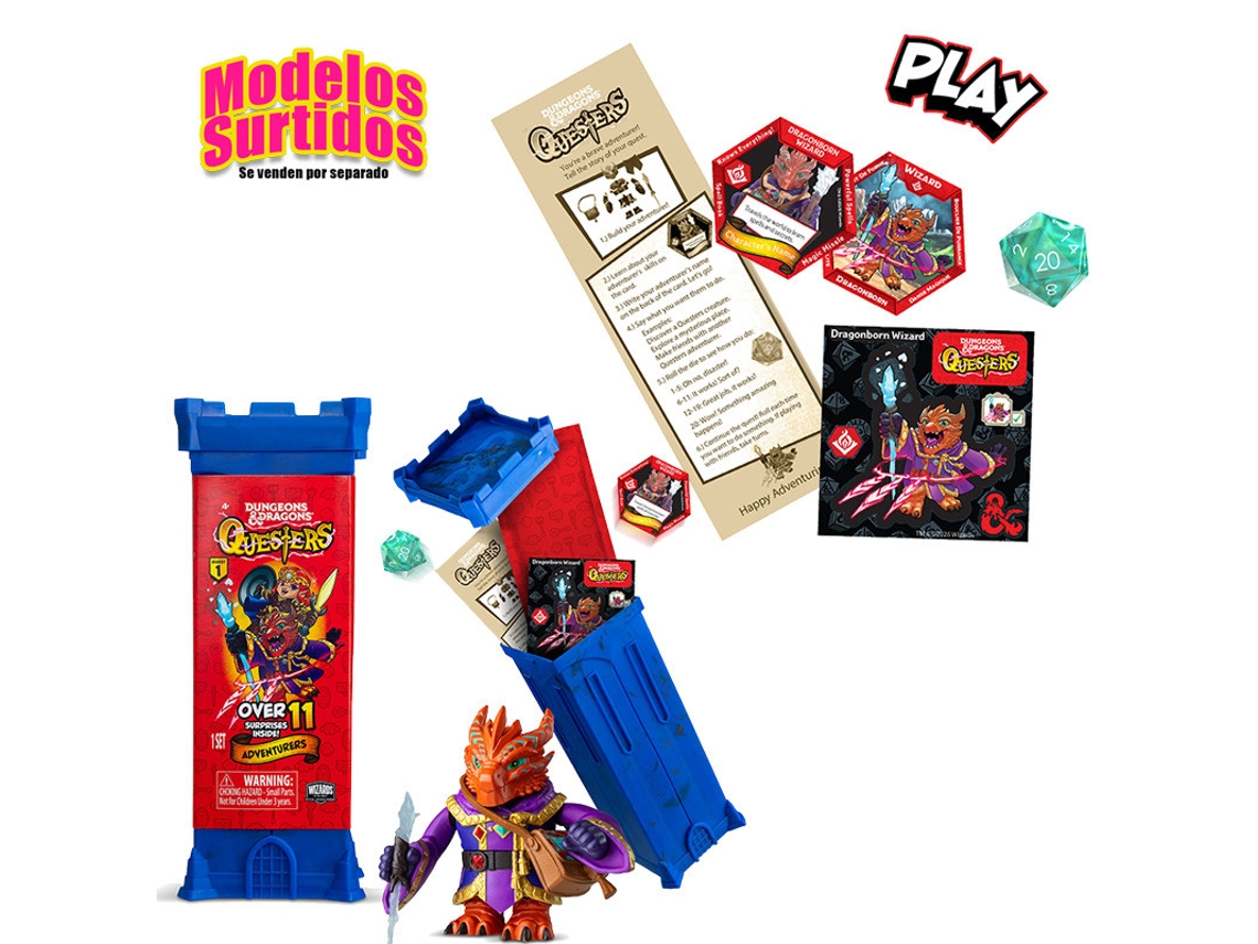 Heróis de figuras de Dungeons & Dragons Sdo.