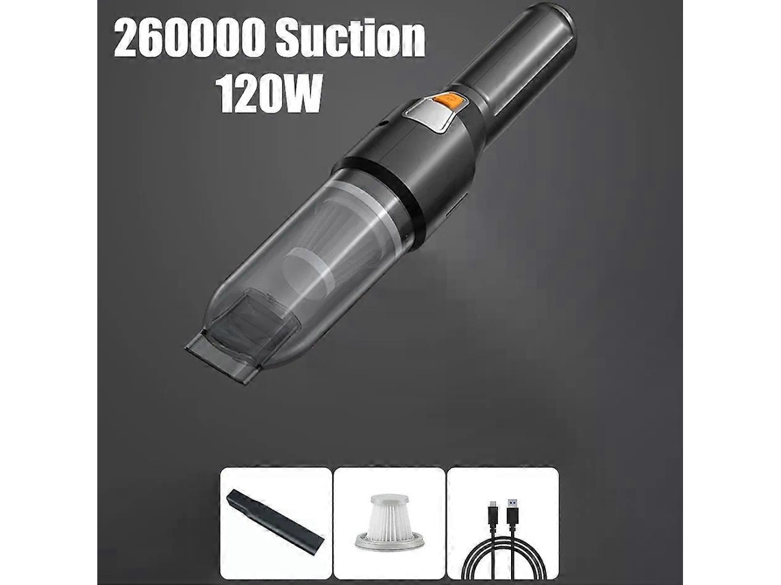 Aspirador De Pó Sem Fio 120w 600kpa Super Cyclone Sucção Sem Fio Portátil Auto Aspirador De Pó Para Casa Carro Mini Aspirador De Aquaforge