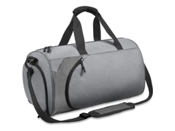 Bolsa De Gimnasio Deportiva Para Mujer Y Hombre, Bolso De Viaje Pequeño Con Compartimento Para Zapatos (gris Oscuro)