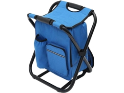 Agora 1 Unidade De Cadeira De Camping Dobrável, Mochila Para Caminhadas Com Assento De, 1, 600, Tecido Oxford, Dobrável, Impermeável, Portátil
