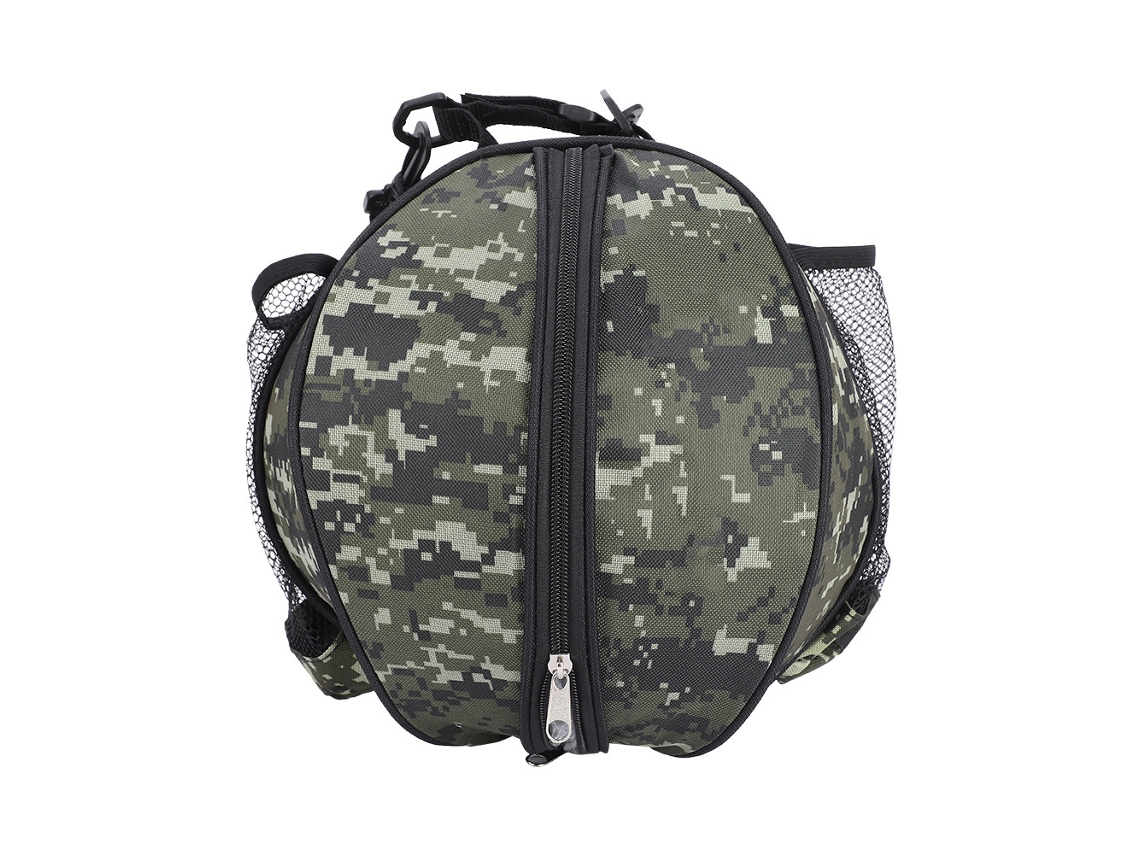 Bolsa Portátil Para Bola De Basquete Futebol Futebol Saco De Esporte Com Cinto De Ombro Ajustável (verde)