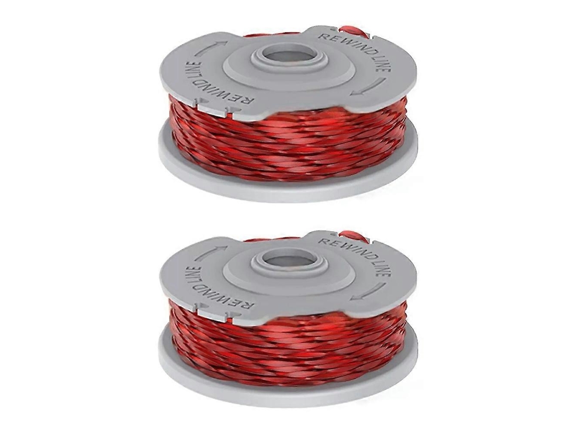Compatível com Flymo Contour Xt/contour 500xt, Fly047 510747890, Kit com 2 Carretéis de Fio para Aparador de Grama AQUAFORGE