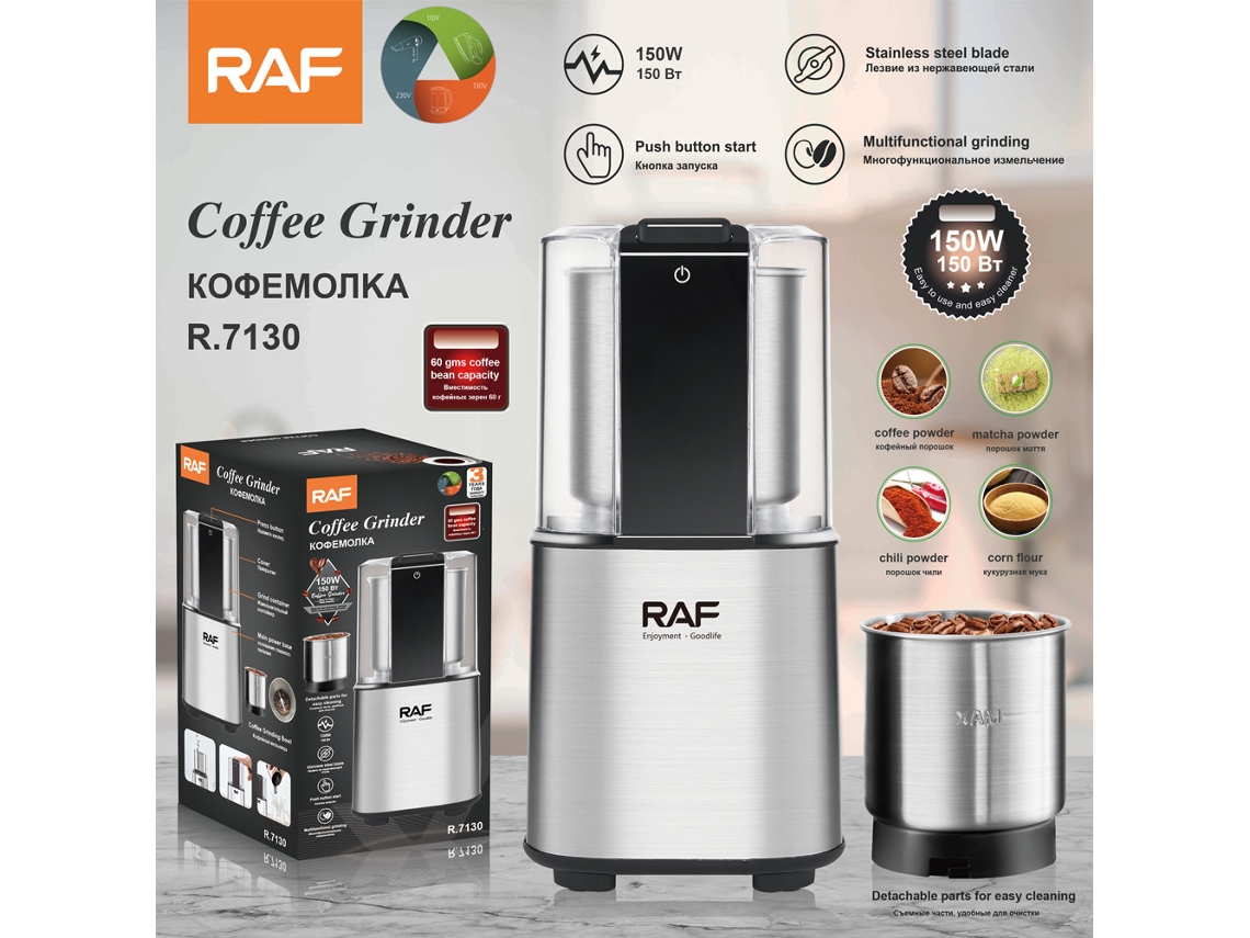 Moedor MDUG Elétrico, Café, Europeu, Padrão, Portátil, Uso Doméstico, Seco