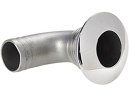 Saída de água em aço inox 25mm para ventilação SFUSHOS
