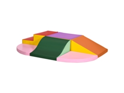 Blocos de Espuma para Crianças 150x100x24cm, Multicor (6 Peças, Educativo, Construção 18 36 Meses)