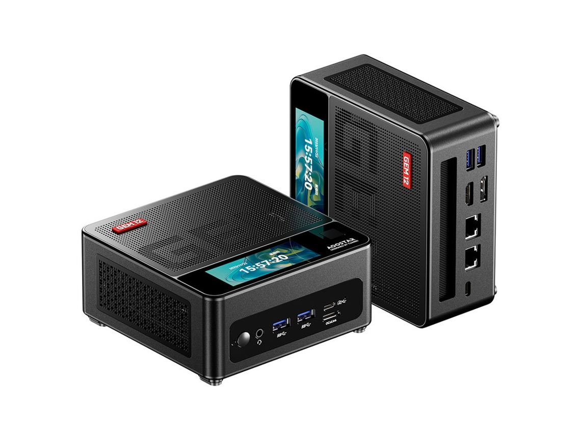 Mini Pc Aoostar Gem12 Pro Max Amd Ryzen 7 8845hs 8 Core Max 5.1ghz