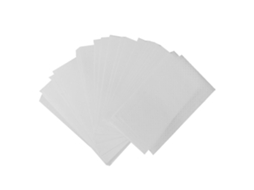 500 unidades de papel descartável profissional para permanente de cabelo, tamanho 11x6,5cm | S/MARCA