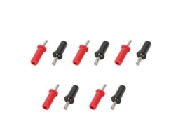 Conector Banana Para Solda, Com Terminais De Latão Banhados A Ouro E Design