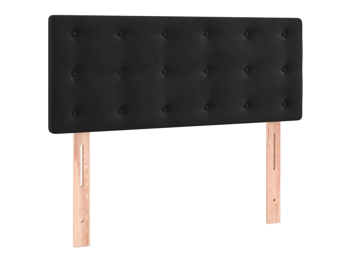 Headboard, Headboards Vidaxl Preto Veludo (100 Cm)