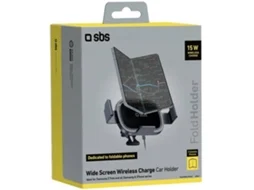 Suporte Auto SBS Carregador Foldable 15W (Preto)