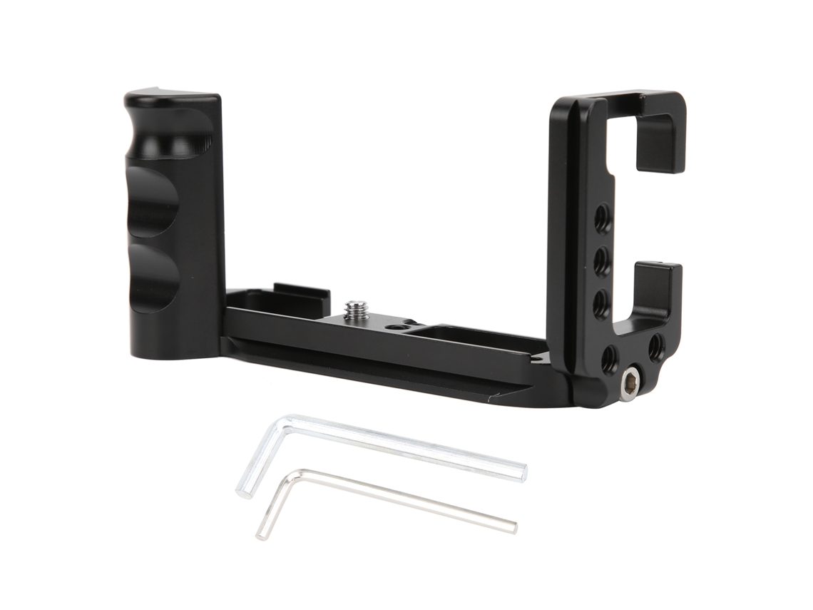 Portable Quick Release L Type Plate For Fuji Xe4 Hand Grip Aluminum Alloy Camera L Bracket Plate LAXISCREED