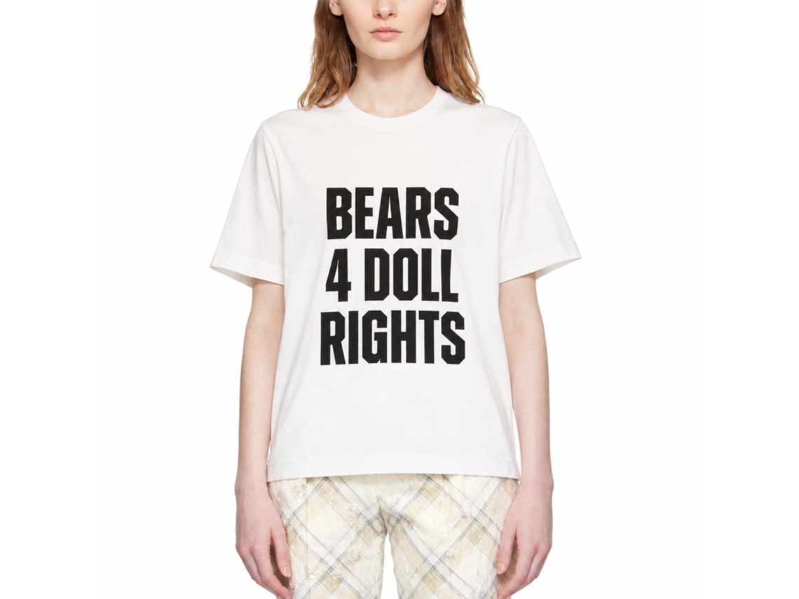 Camiseta Rockinstone Bears 4 Doll Rights B/w Depecheload com design exclusivo de designer.