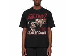 Rockinstone Evil Dead Ill Swallow Your Soul Black Adult T-shirt Size:xl