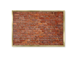 Magnetic Glass Board Brick Wall For The Hall Espelharte (60x40 Cm)