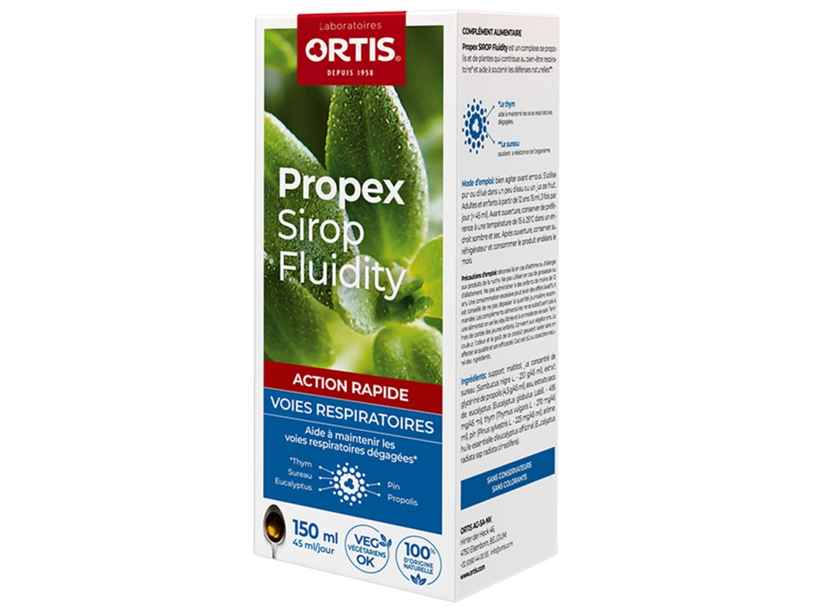 Ortis Propex Sirop Fluidez 150 Ml ORTIS