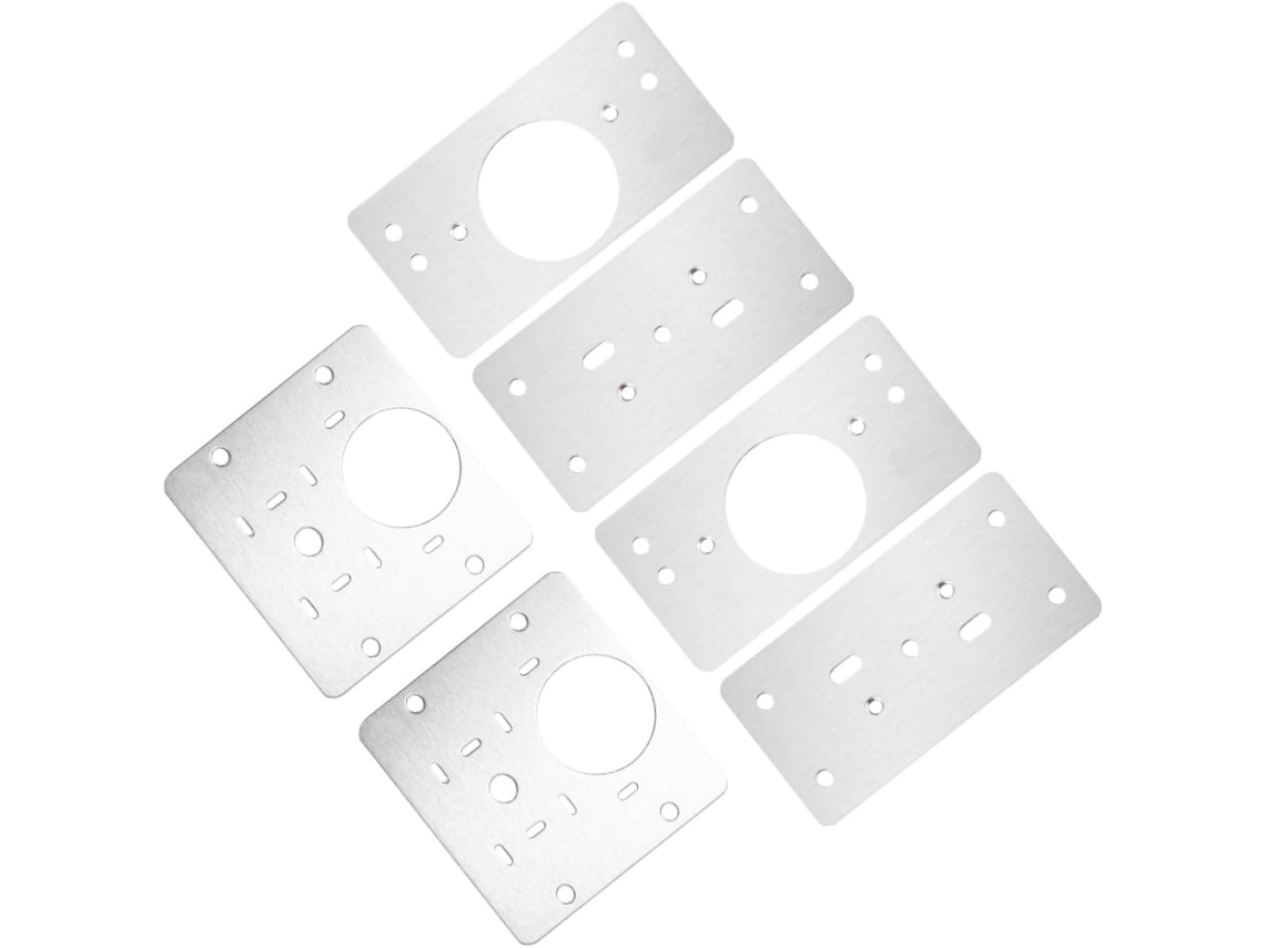 Conjunto De 3 Pares Placas Reparo Para Dobradiças Armários Com