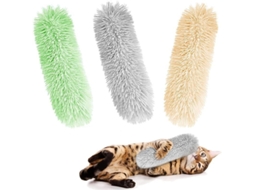 2026-linjou 3 Brinquedos De Catnip Para Gatos, Brinquedos De Pelúcia Interativos Para Morder E Brincar