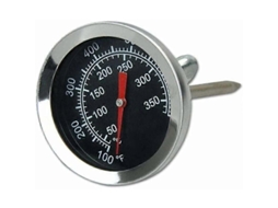 Termômetro de Aço Inoxidável para Forno, Churrasqueira e Defumador, Faixa Temperatura 50 a 350 °c 100 700 . GOKOCO (tipo °c)