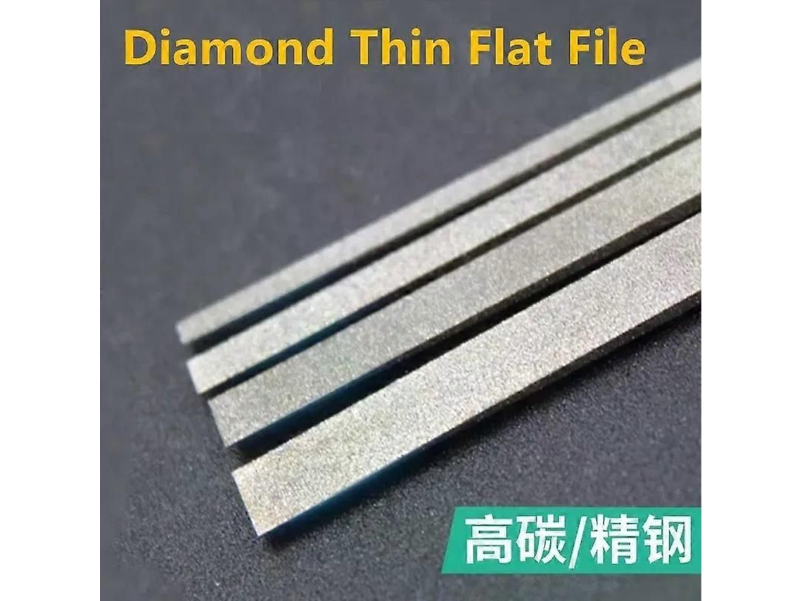Conjunto de Lixas de Diamante 12 Peças Cf 400 Finas Planas 180mm Grit 150 200 400 para Metal Cerâmica