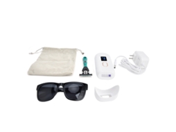 Dispositivo de remoção de cabelo IPL portátil 5 níveis 2 modos 360° para corpo completo US plug branco S/MARCA
