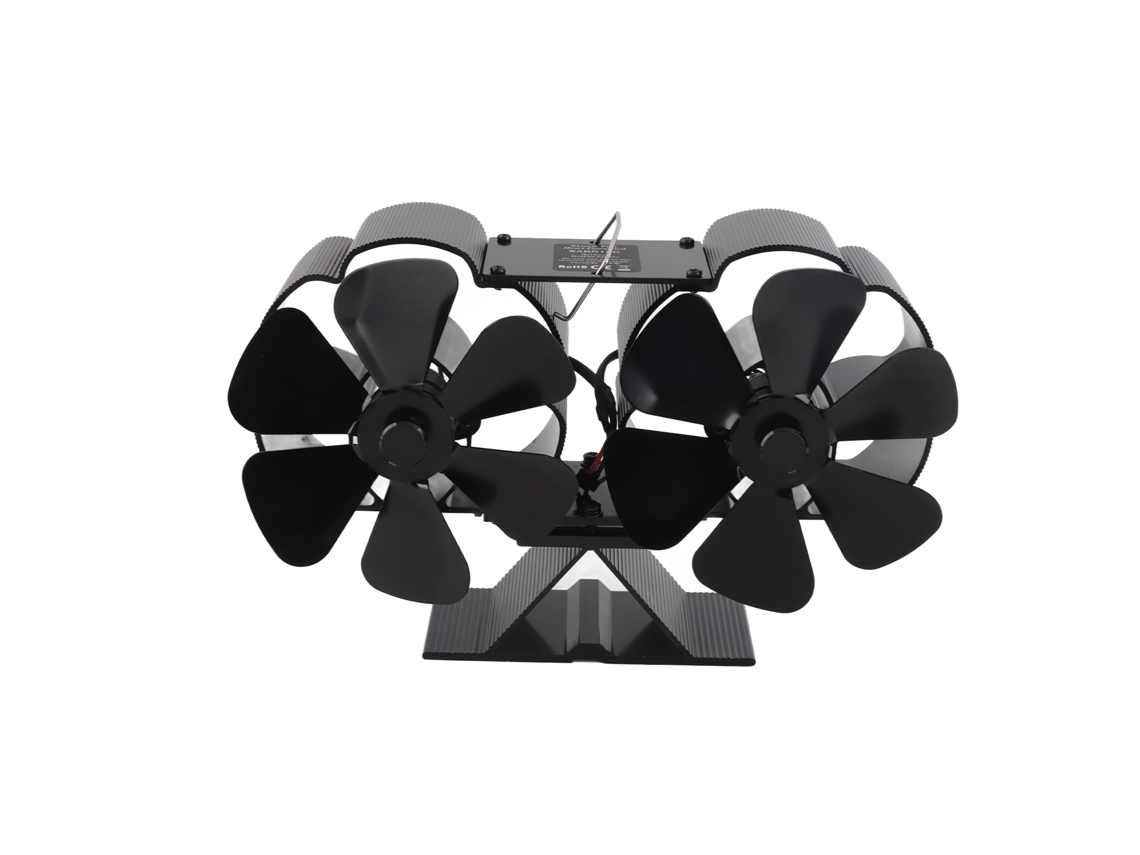 Laxiscreed Ventilador Para Lareira Alimentado Termicamente Com Baixo Ruído E Alto Fluxo De Ar