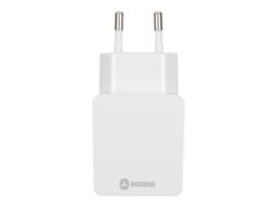 Carregador GOODIS USB (iPad - Parede - USB - 2 Portas - Branco) — 2 USB | 5V - 3.4 A