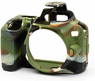 Capa Protetora EASYCOVER Nikon D3500 (Camuflagem - Compatibilidade: Nikon D3500 - Silicone)