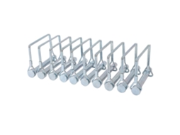 Conjunto De 10 Pinos Cisalhamento Aço Galvanizado 516 Polegadas Para