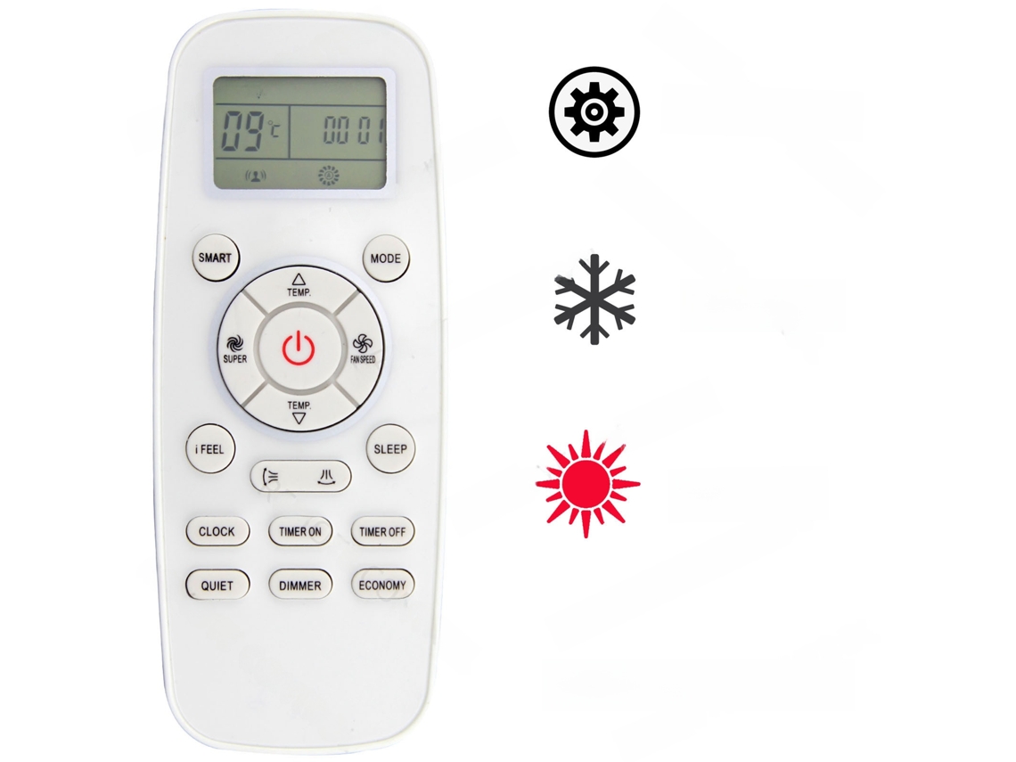 Controle Remoto de Ar Condicionado HENTEN HOME para Hisense Dg11l1 03