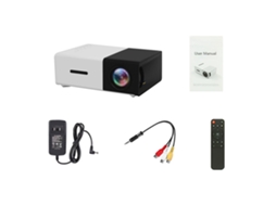 Mini Projetor Led Yg300 Com Suporte Para 1080p Brilvibera