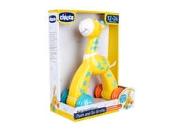 Girafa Push & Go CHICCO (Idade Mínima Recomendada: 1 Anos)