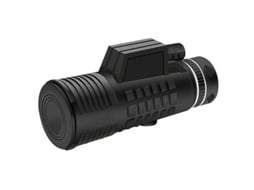 Monóculo 50x60 Hd Ip68 Adaptador Celular Tripé Caça Acampamento Preto Bestvite