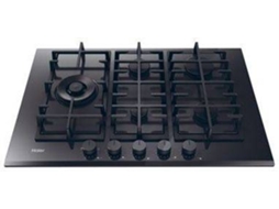Placa de Gás HAIER HAVG7WL4BPB (Gás Natural - 75 cm - Preto)