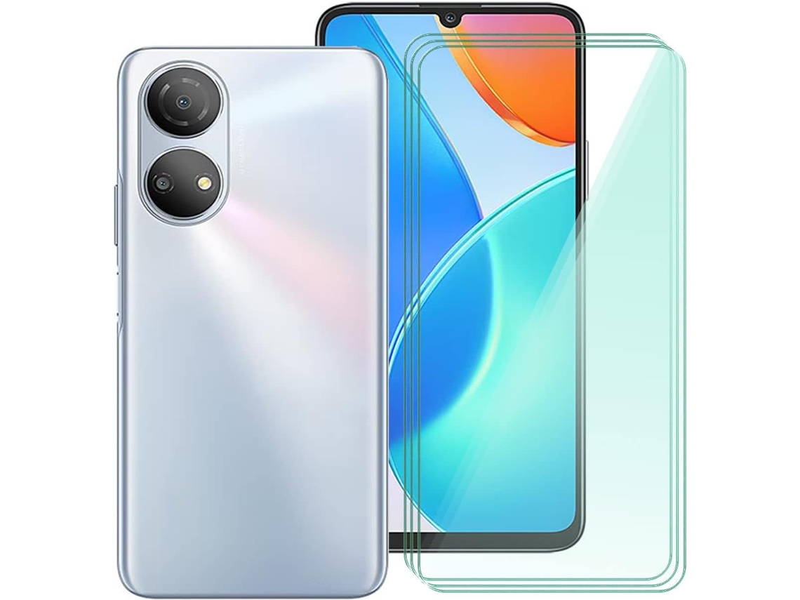 Conjunto de Películas de Ecrã Protetora Hd Filme para Honor Play 30 Plus HONGWE. Vidro Temperado Transparente (3un)