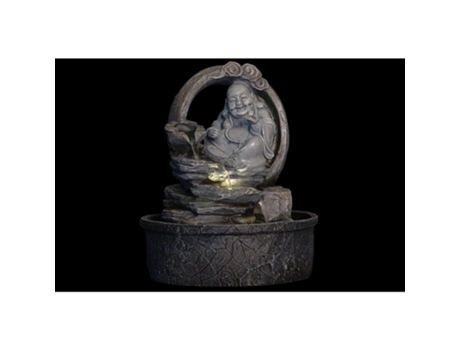 Fonte de Jardim  Buda Resina Oriental (21 x 21 x 25 cm) (2 pcs)